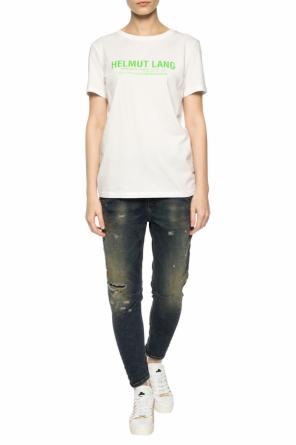 T-shirt with a logo print, zdjęcie 2 T-shirt with a logo print od Helmut Lang